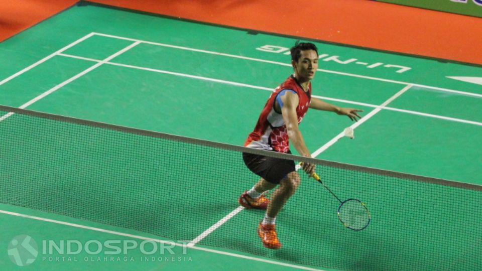 Pebulutangkis pelatnas, Jonatan Christie. Copyright: &copy; Herry Ibrahim/INDOSPORT